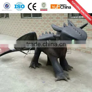 Artificial Interactive Animated Electric Walking Dinosaur Model thumbnail-2
