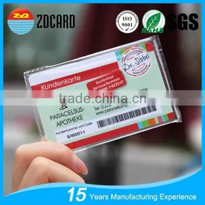 CR80 Printable PVC Barcode Plastic Loyalty Card thumbnail-2