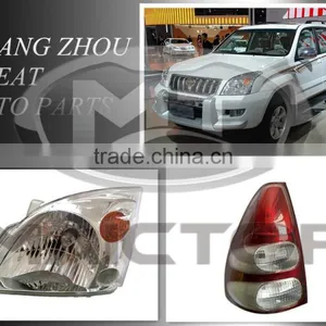 Car Halogen Head Lamp for 2003-2009 Toyota PRADO GRJ120 Parts thumbnail-4