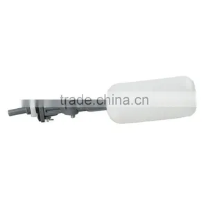 Mini Plastic Float Valve, Tank Mount, Adjustable Arm, 1.5 Gpm at 60psi 1/4" Barbed thumbnail-3