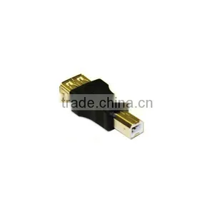 USB A Female to Type B Male Adapter Converter Printer thumbnail-1