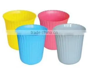 Household/office Plastic Round Litter Bin Without Lid thumbnail-1