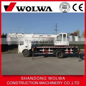 White Color Small 8 Ton Truck Chassis Crane With Iso Certification thumbnail-1