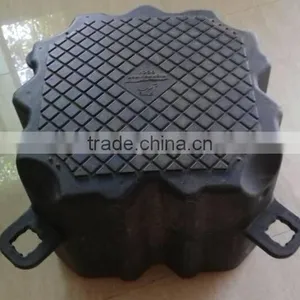 OEM Blow Molding Plastic Floating Dock Plastic HDPE Pontoon Floats Huizhou Factory thumbnail-6