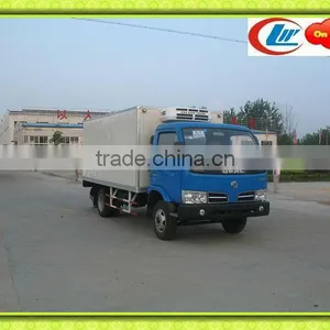 DongFeng XBW 3-5T Refrigerator Truck,meat Hook Refrigerator Truck thumbnail-1