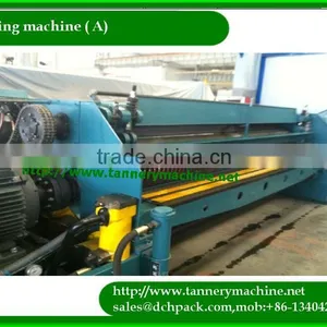 Three Model Tannery Fleshing Hydraulic Leather Fleshing Machine thumbnail-1