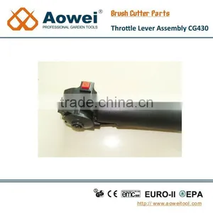 Throttle Lever Assy on Brush Cutter-trimmer Parts CG260 With Film Carburetor thumbnail-1