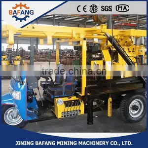 Small Geotechnical Trailer Mounted Water Well Drilling Rig thumbnail-2