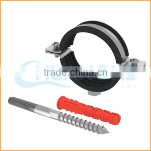 China Manufacture Best Quality Rubber Lined r Type Hose Clamp thumbnail-5