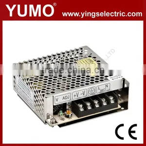 YUMO S-25 5/12/15V 25W Single Output High Efficiency Power Supply Switching Power Supply thumbnail-1