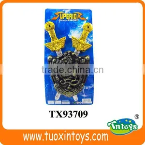 Plastic Toy Shields, Plastic Sword and Shield Set Toys, Plastic Cheap Toy Swords for Kids thumbnail-1