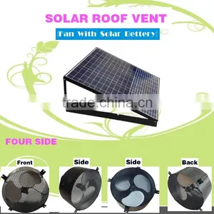 Vent Goods 14inch Solar Powered Roof Attic Ventilation Fan (roof Mounting Fan ) thumbnail-2
