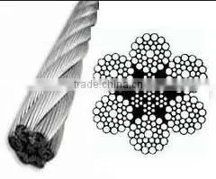WELLS Electric Galvanized Steel Wire Rope From 22-38 mm thumbnail-1
