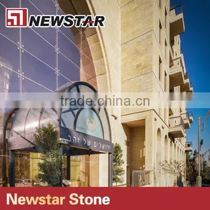Jerusalem Gold Stone Exterior Limestone Wall Cladding thumbnail-2
