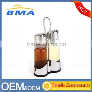 Glass Oil And Vinegar Bottle Cruet Set For Kitchen Use thumbnail-1