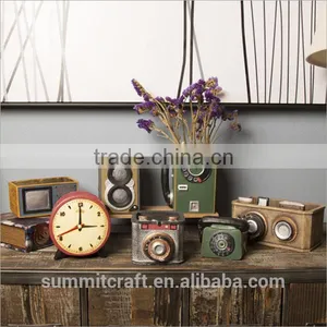 Vintage Home Decor Telephone Radio Clock Storage Boxes thumbnail-1