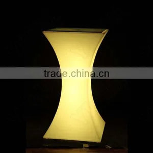 Led Liquid Lighted Bar Table/highboy Cocktail Table/illuminated Party Furniture thumbnail-1