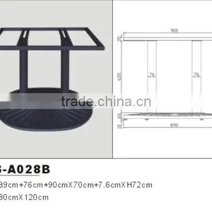 Indoor Antique Cast Iron Table Leg for Sale thumbnail-1