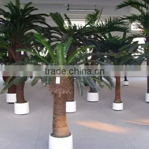 Home Garden Edging Decorative 5ft to 16ft Height Outdoor Artificial Green Plastic Palm Trees EDS06 0827 thumbnail-2