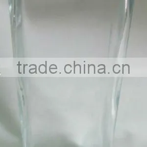 Square Clear Glass Flower Vase thumbnail-1