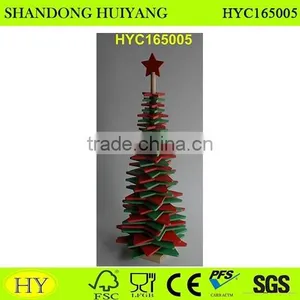 Cheap Wood Tree Stake Wood Base Wpc Stars thumbnail-1
