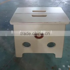Poplar Wooden Foldable Stool FSC Certificate thumbnail-4