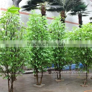 GNW BTR037 Beautiful Geen Artificial Leaves Tree Faces Walmart for Home Ornament thumbnail-3