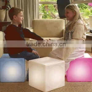 Glowing Cube Chairs LED Light up Lounge Furniture From 10cm to 50cm thumbnail-6
