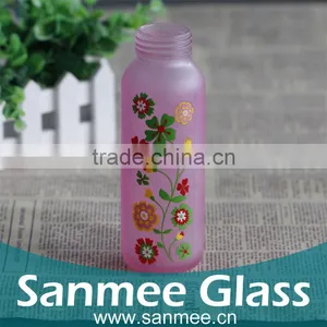 Manufacture Colored Water Bottle Quality Milk Glass Bottle thumbnail-1