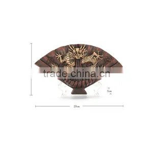 Golden Dragon Fan Incense Backflow Incense Burner Gift & Decor thumbnail-4
