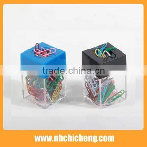 Plastic Paper Clip Box Square PS Paper Clip Box Paper Clip Assortment thumbnail-2