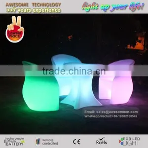 Illuminated Flower Sets / Led Table and Chair Set (TP117) thumbnail-6