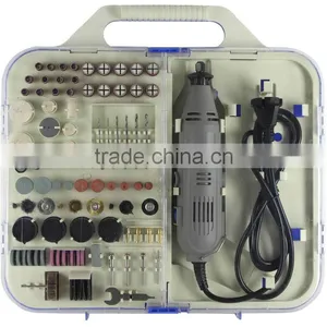 GS CE ETL 135w 217pcs Hand Power Small Mini Grinder Kit Portable Hobby Rotary Electric Grinder Tool Set thumbnail-6