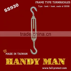 SS930 Stainless Steel 316 Frame Type Turnbuckle thumbnail-4
