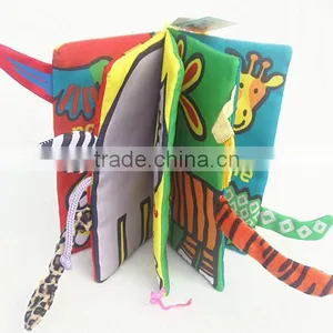 Kid Educational Jungle Cloth Book Baby Intelligence Early Developmental Learning To TW thumbnail-1