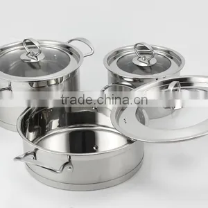 Stainless Steel Stock Pot Milk Pot / Elegant Cookware Set / Cooking Pot thumbnail-3