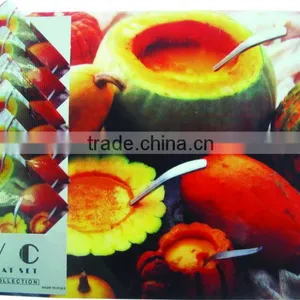 Beautiful Table Mat & Coasters Set,PP, PVC, Factory Direct Supplier thumbnail-1