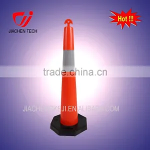 800mm High Quality Reflective Plastic Bollard thumbnail-1