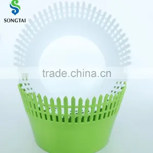 2016 New Style pp Plastic Circular Fence Fruit Basket thumbnail-3