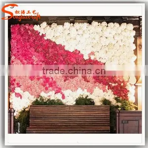 Factory Hot Sale Customized Artificial Glass Flower Wall Art for Wedding Decor thumbnail-5