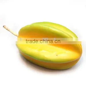 Decorative Vegetable and Fruit Yellow Green Carambola Fruits thumbnail-1