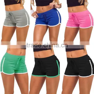Wholesale Cheap Price Custom Women Shorts Casual Fitness Shorts Cool Female Sport Cotton Fitness Jogging Female Trousers thumbnail-1