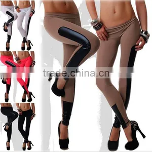 Women Skinny Print Leggings Stretchy Sexy Jeggings Pencil Tights Pants 4 Colors thumbnail-1