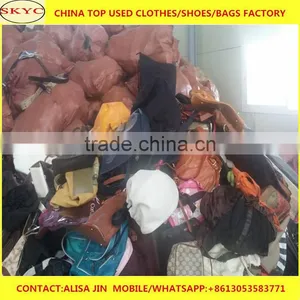 Bulk Whoelsale Branded Bags Handbags Women Used Bags Bales in China Warehouse thumbnail-4