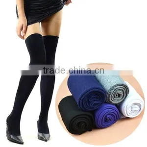 Over The Knee Socks Thigh High Cotton Stockings Thinner Sock 3226# thumbnail-1