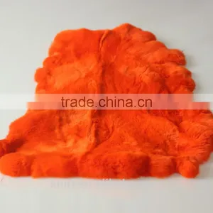 High Quality Rex Rabbit Fur Pelt Skins 100% Genuine Rex Rabbit Fur Skin Pelts Tp8 thumbnail-2