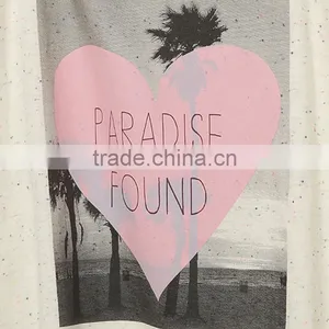Blank t Shirts for Screen Print Loose T-shirt Women Cotton Sublimation t Shirts Blank thumbnail-3