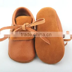 Genuine Leather Baby Shoes With Kids Shoes thumbnail-4