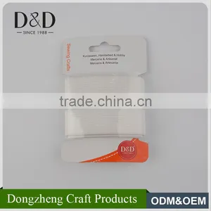 Chinese Factory Wholesale Customized Size Decorative Tape White Knitting Elastic thumbnail-1