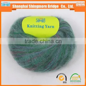 China Textile Yarn Supplier Hot Wholesale Oeko-tex Standard Quality Mohair Cone Yarns for Hand Knitting Mohair Yarn thumbnail-5